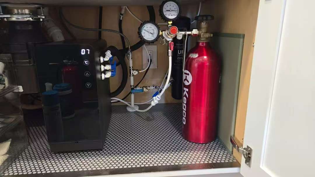 under sink Sparkling Water