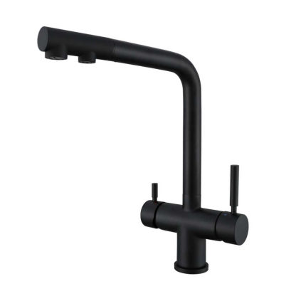 4 Way Pull-Out Kitchen Tap-black