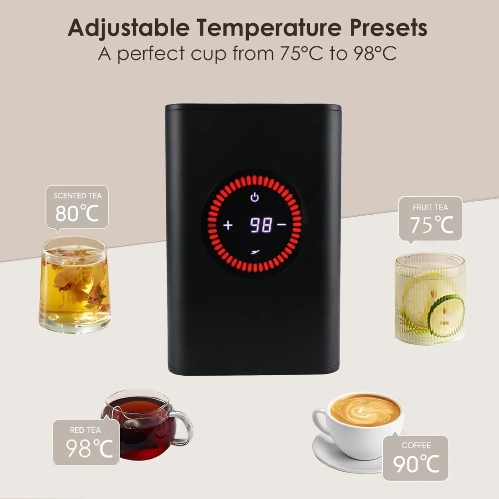 Instant Hot Water Dispenser Tank with Filtration and 3 Way Boiling Water Tap-2