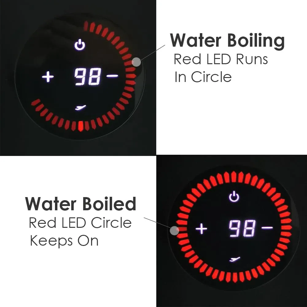 Instant Hot Water Dispenser Tank with Filtration and 3 Way Boiling Water Tap-3