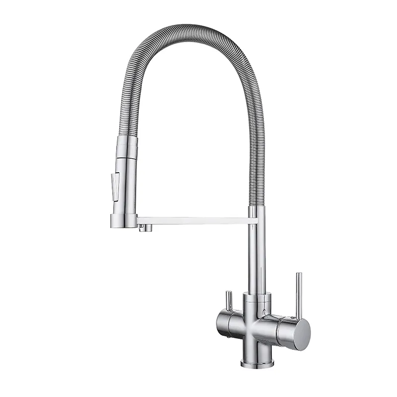 5 Way Kitchen Faucet With Pull Out