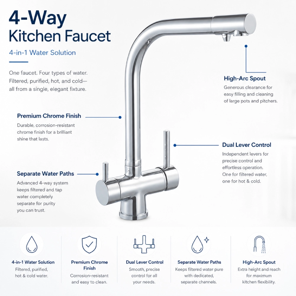4  in 1 faucet