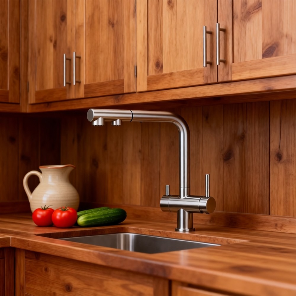 4 in 1 Pull-Out Kitchen Tap