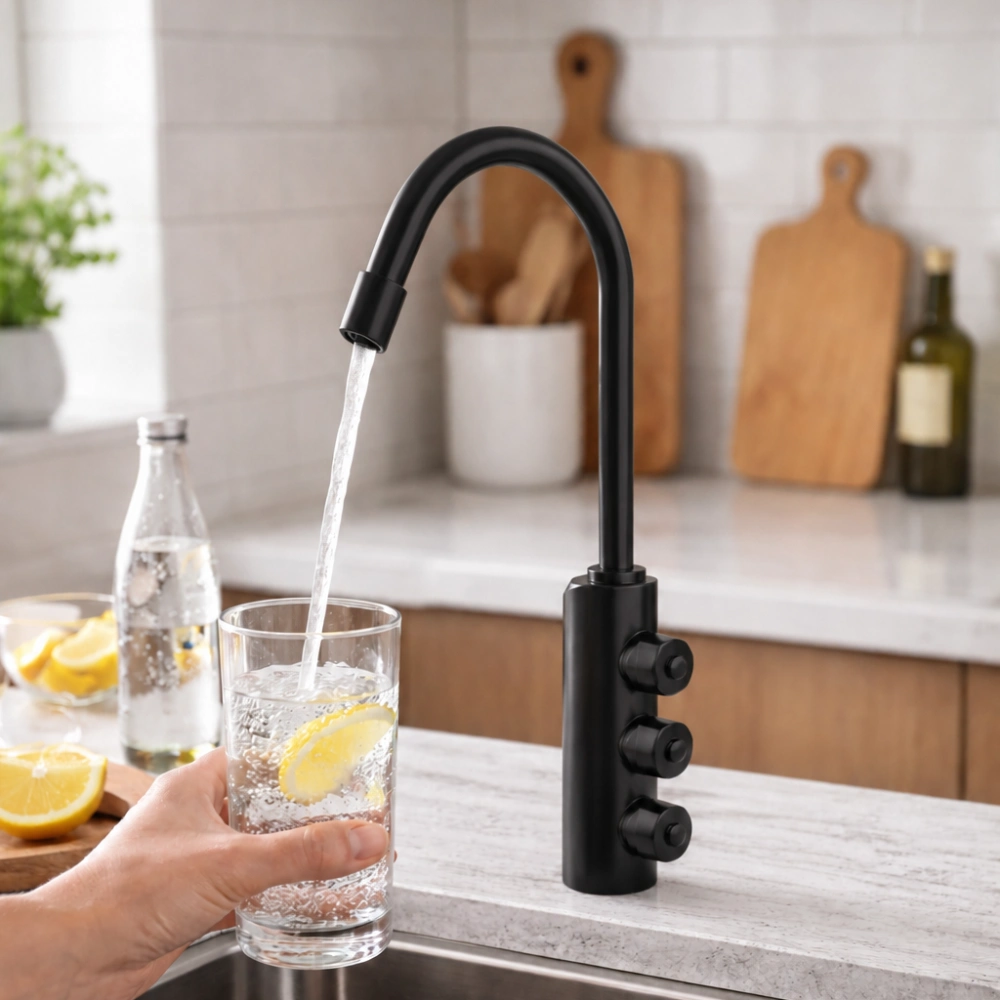 Black Sparkling Water Tap-1
