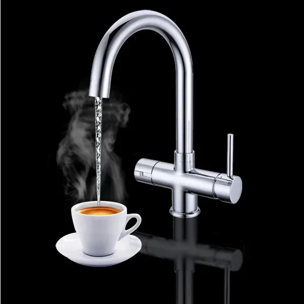 Instant Hot Water Dispenser Tank with Filtration and 3 in 1 boiling water tap