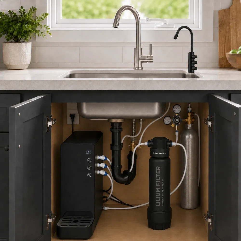 Home High-Flow Under-Sink Water Filter