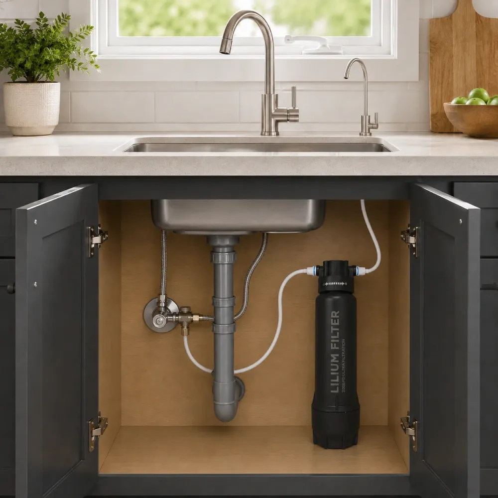 Home High-Flow Under-Sink Water Filter
