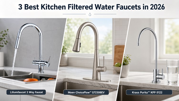 3 Best Kitchen Filtered Water Faucets in 2026