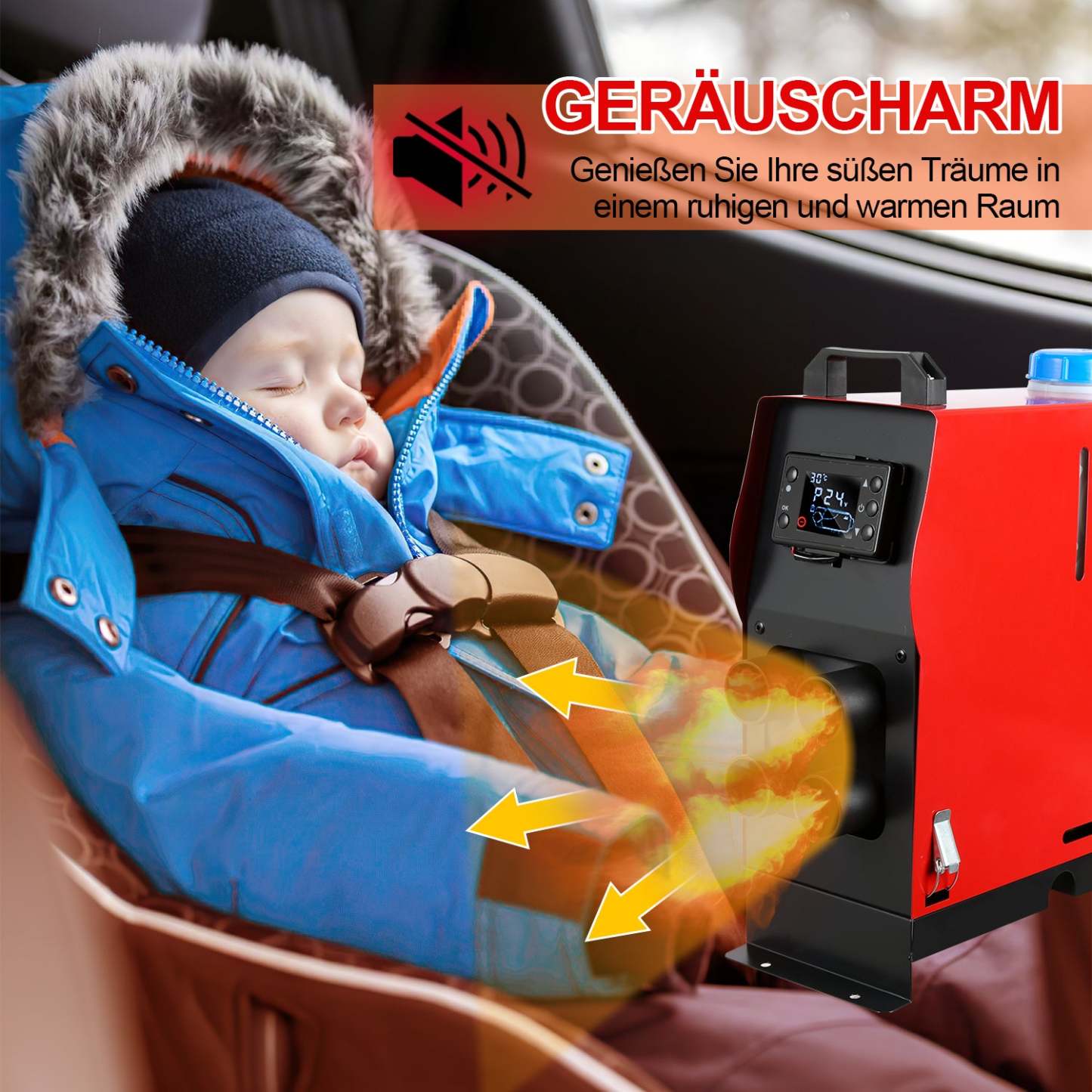 5KW 12V Diesel Auto Heizung Standheizung Luftheizung