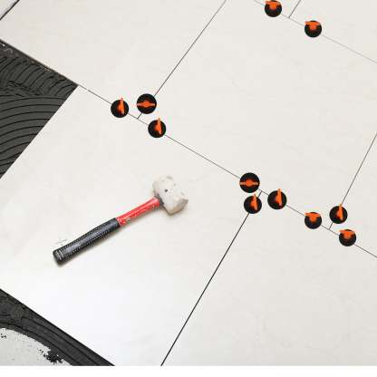 110/220Stück Fliesen Leveler Nivelliersystem Kits mit 4PCS Schraubenschlüssel