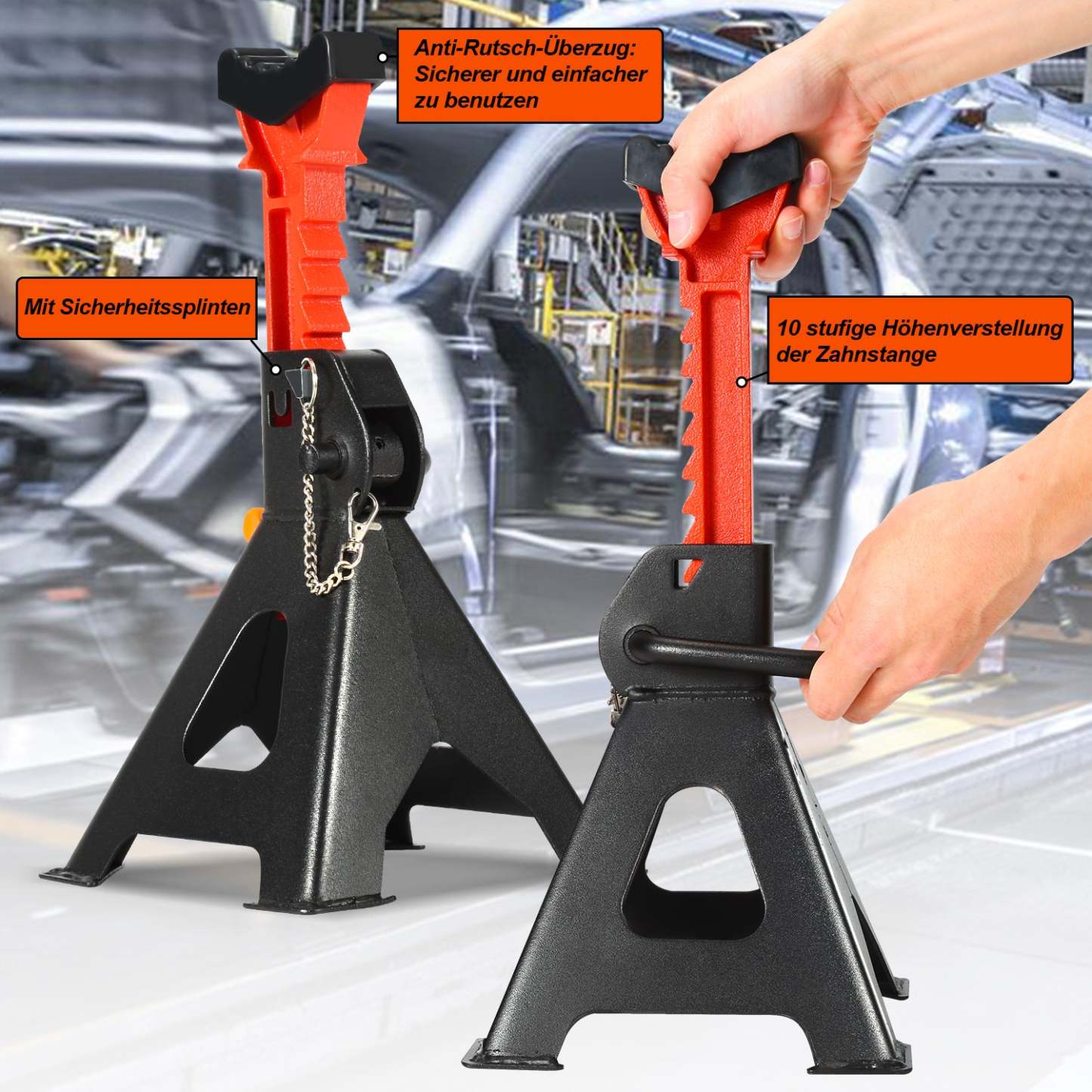 Unterstellbock Schwerlast 3T