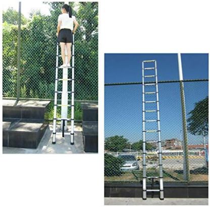 Schiebeleitern Teleskopleiter Klappleiter 4,4m Gerade Leiter