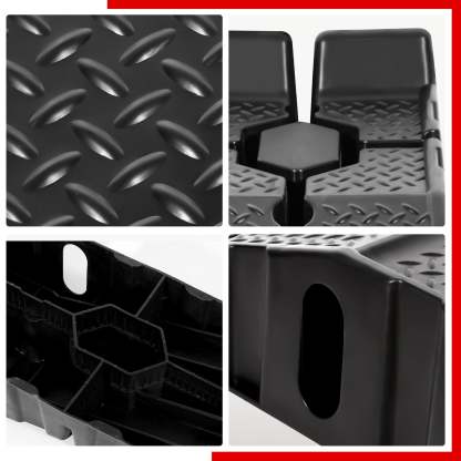 2er-Set Kunststoff Auffahrrampe bis 2.5T