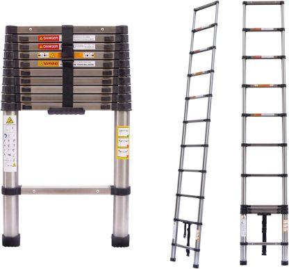 Teleskopleiter Klappleiter 3.2m Gerade Leiter