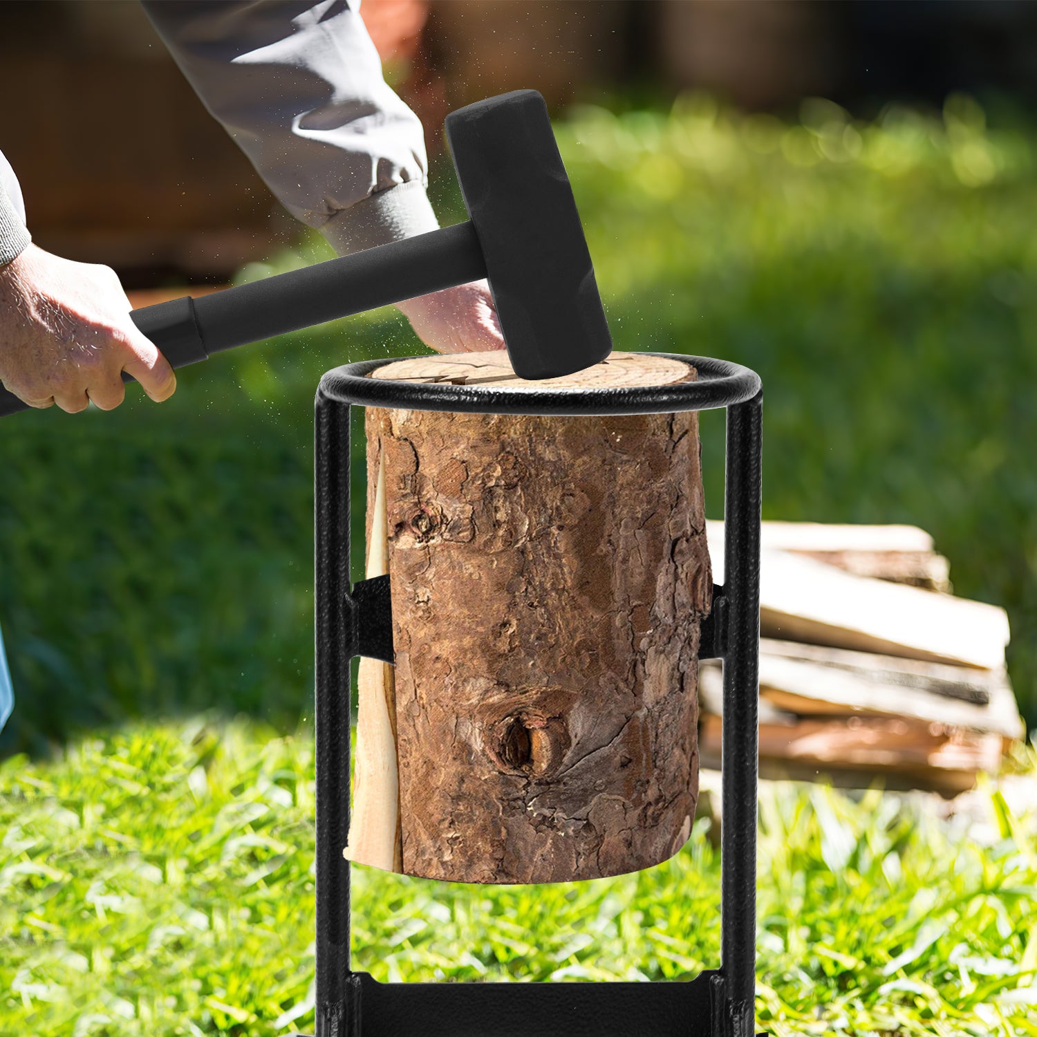 Holzspalter Brennholzspalter Manueller Tragbarer