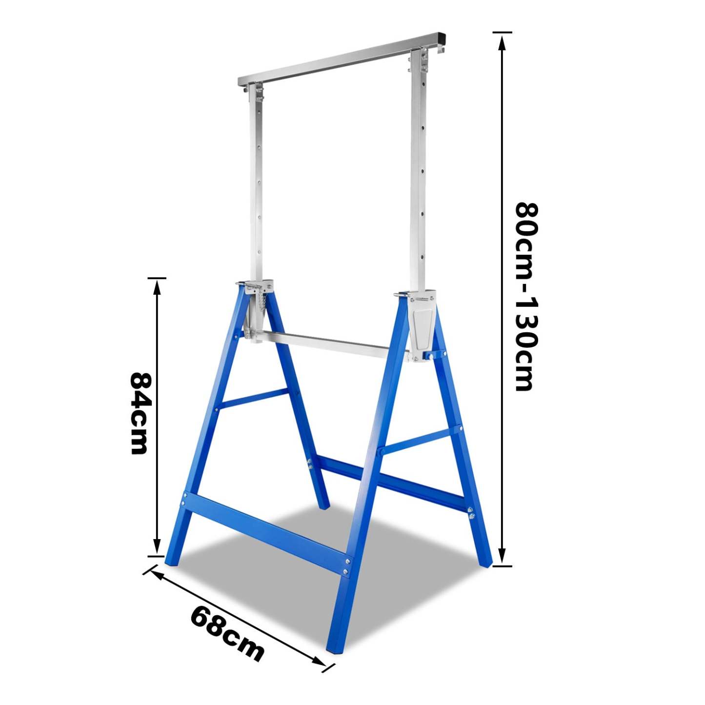 2x Gerüstbock Klappbock 7-fach höhenverstellbar