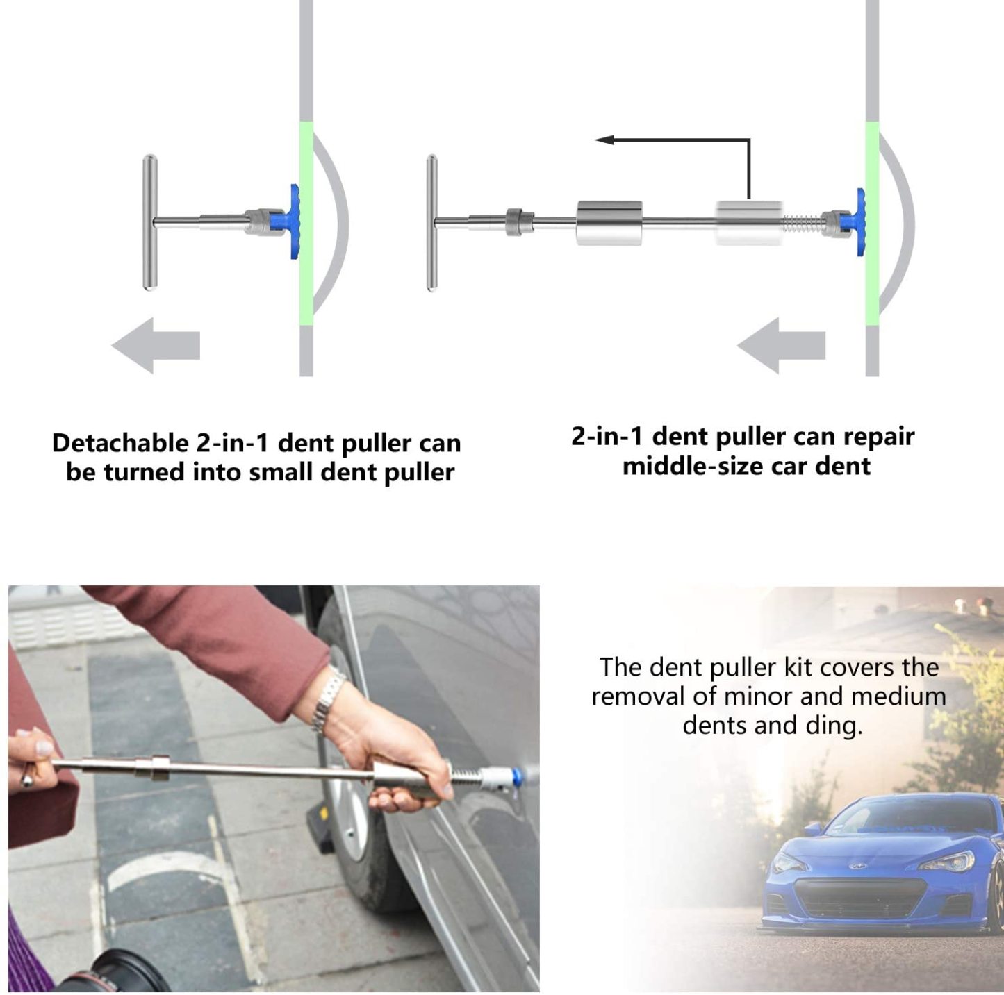 49pcs Dellen Reparatur Ausbeulwerkzeug Lackfreies Set