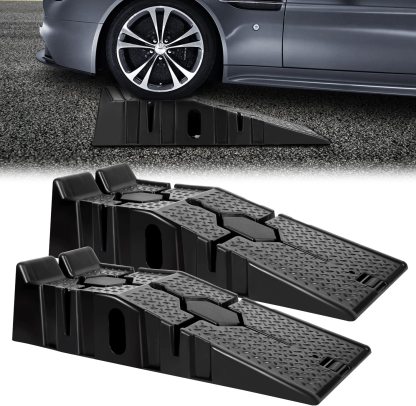 2er-Set Kunststoff Auffahrrampe bis 2.5T