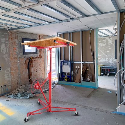 Plattenheber 68 kg Traglast klappbar höhenverstellbar 140 cm -350 cm