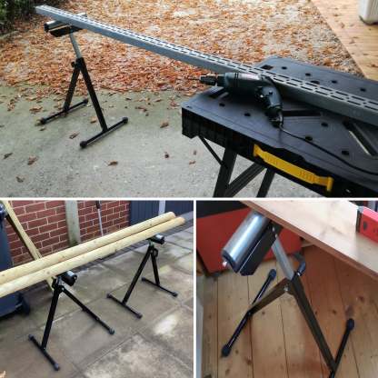 Rollenbock 68-108CM Höhenverstellbar klappbar