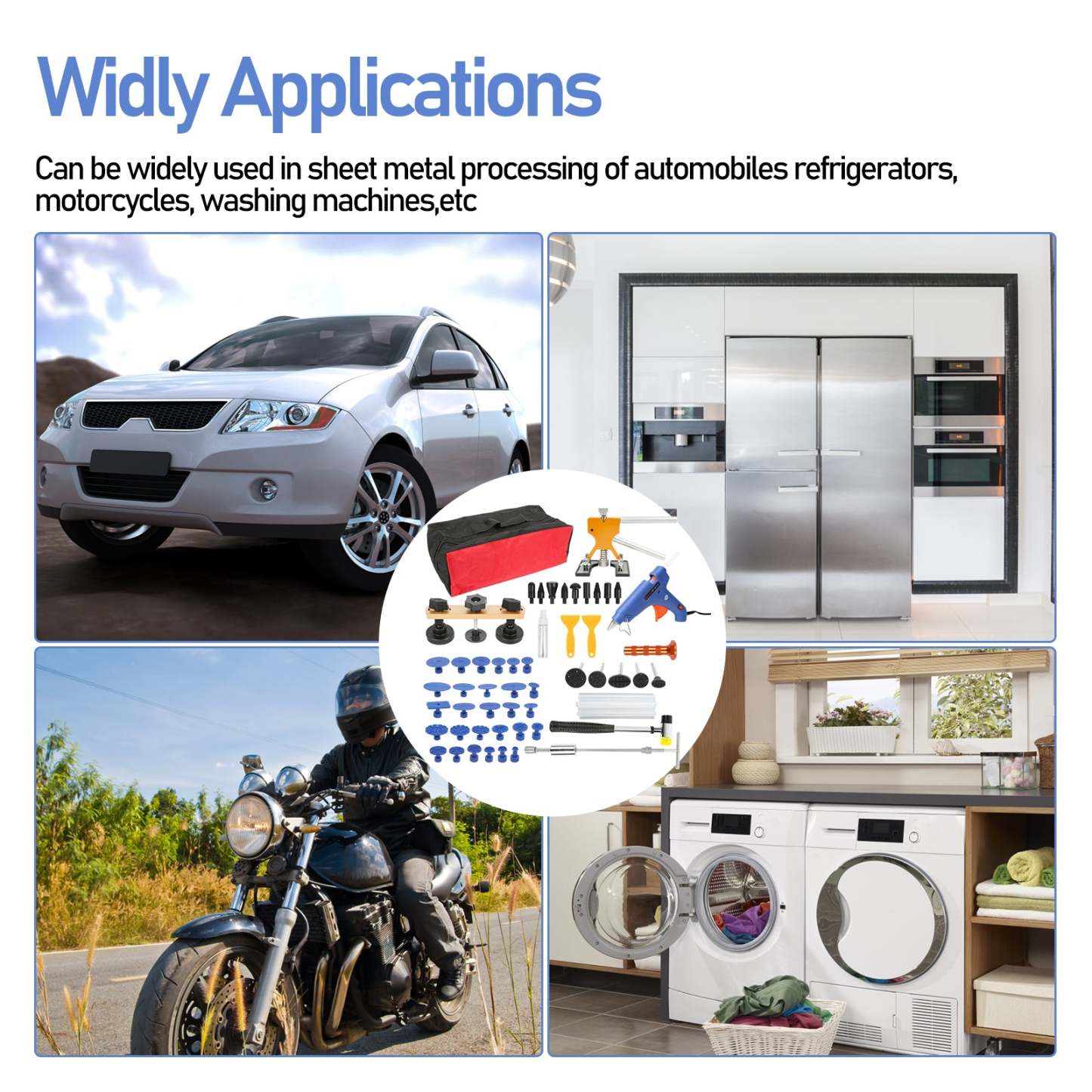 57tlg Ausbeulwerkzeug Dellen Reparatur Set Auto