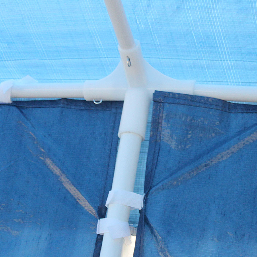 Pavillon Gewächshaus 3x6m Wasserdicht mit Seitenteilen