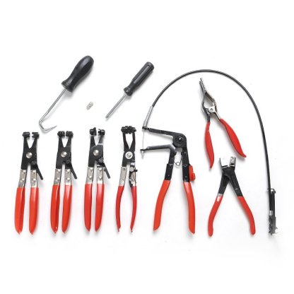 11tlg Schlauchklemmenzange mit Tragekoffer