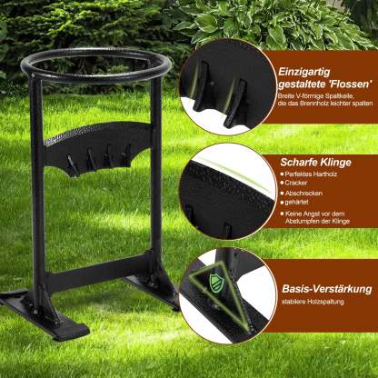 Holzspalter Brennholzspalter Manueller Tragbarer