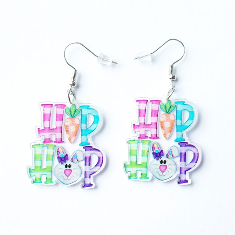 Hip Hop Teacher Acrylic Earrings