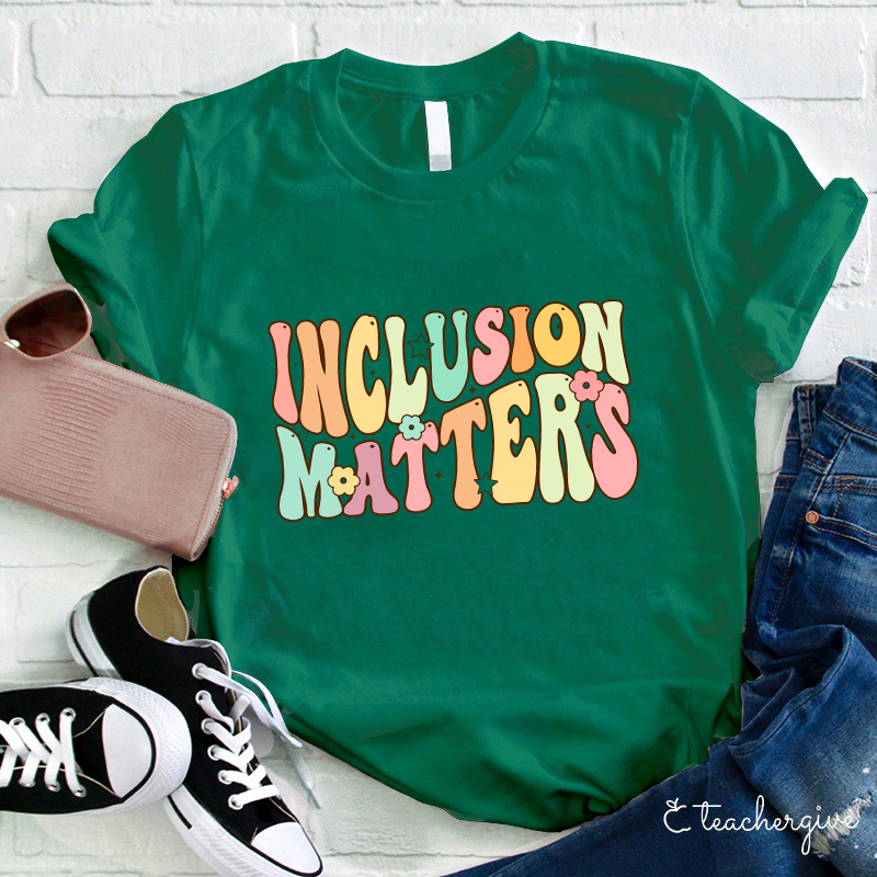Inclusion Matters Letters T-Shirt