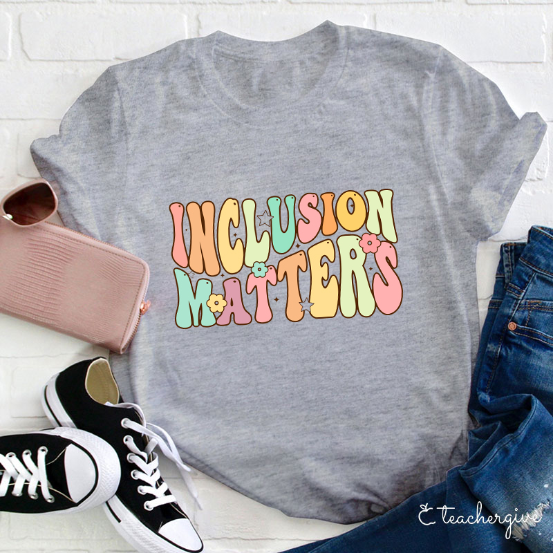 Inclusion Matters Letters T-Shirt