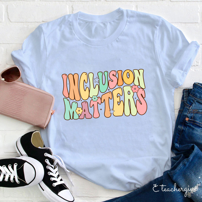 Inclusion Matters Letters T-Shirt