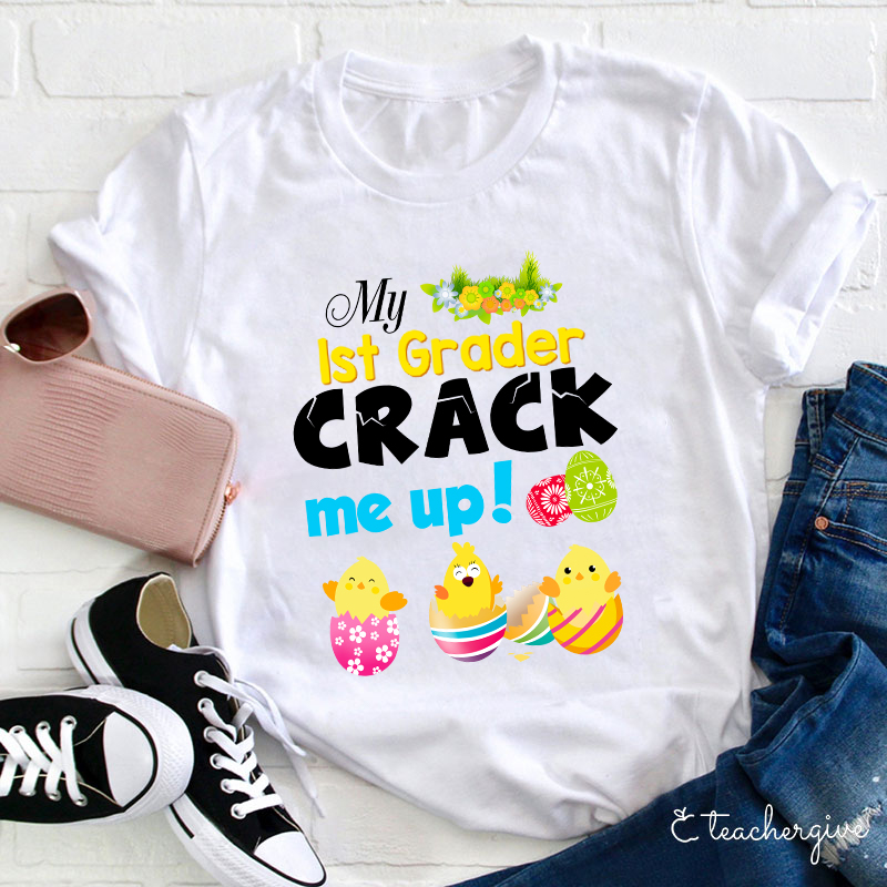Personalized My Graders Crack Me Up Teacher T-Shirt