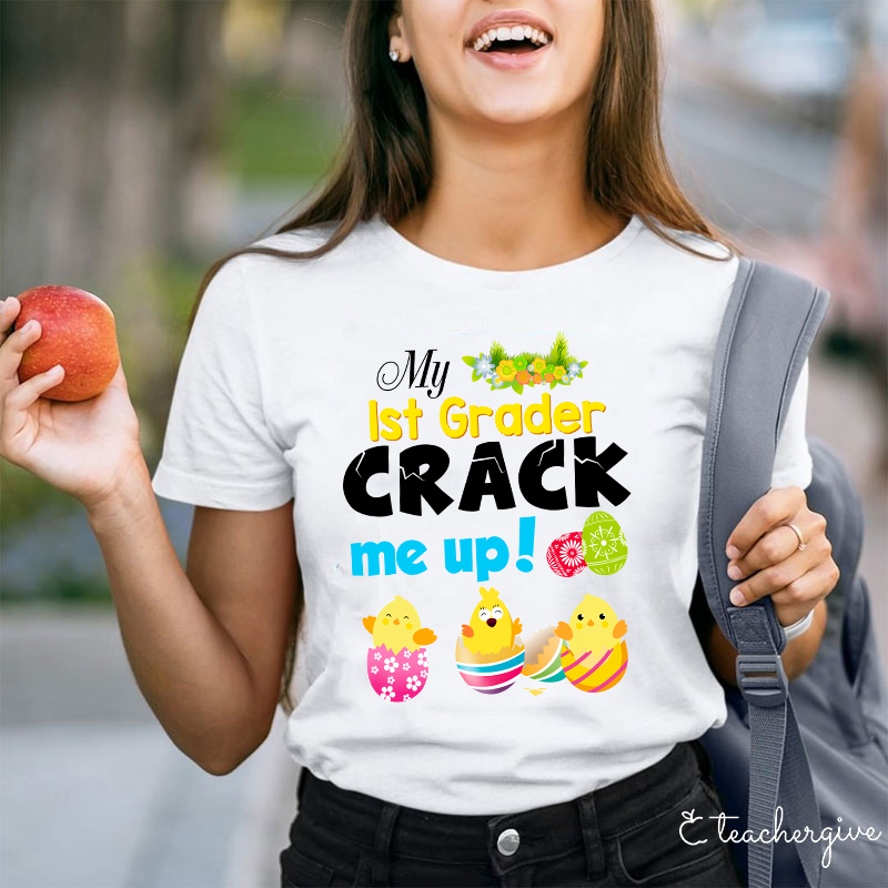 Personalized My Graders Crack Me Up Teacher T-Shirt