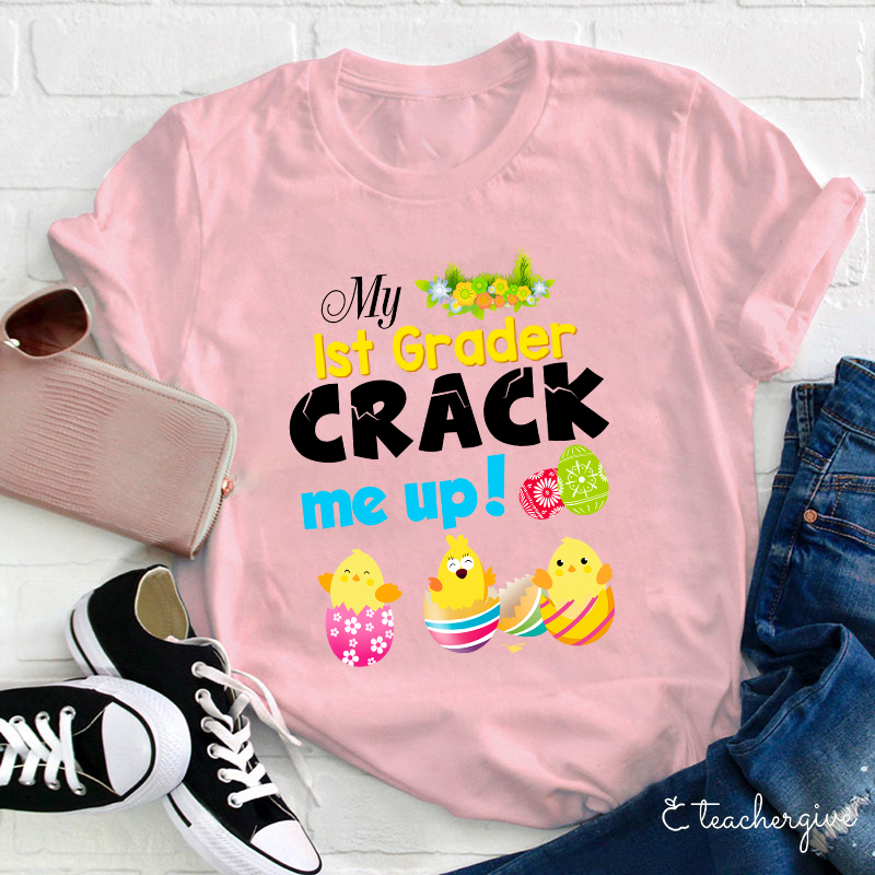 Personalized My Graders Crack Me Up Teacher T-Shirt
