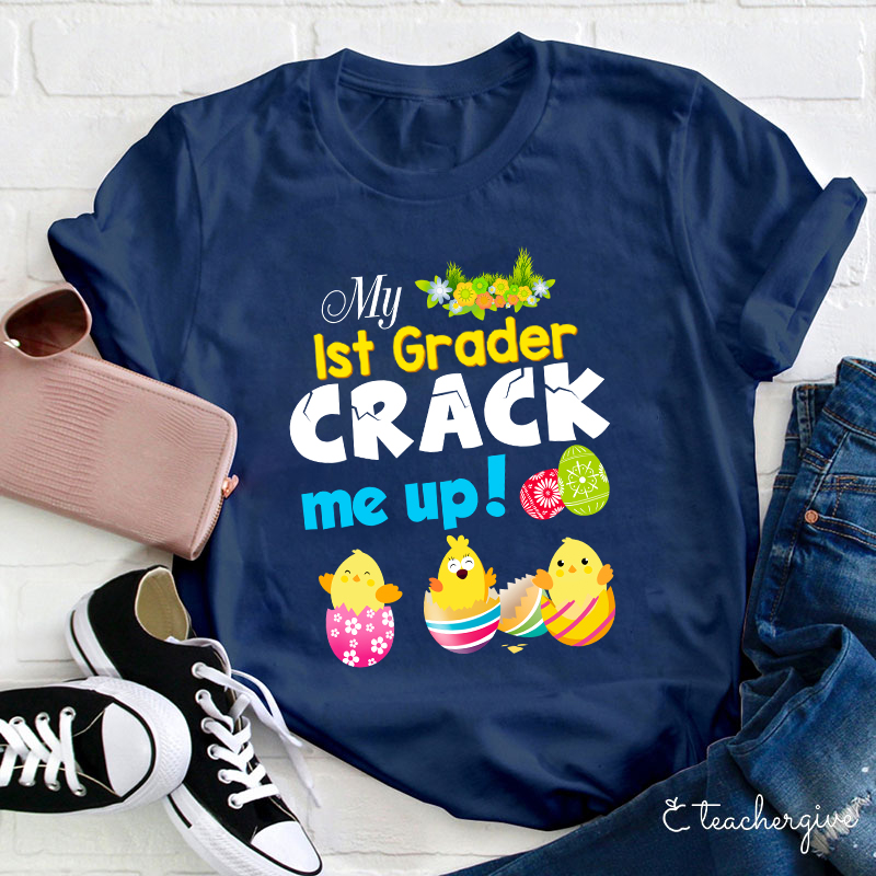 Personalized My Graders Crack Me Up Teacher T-Shirt
