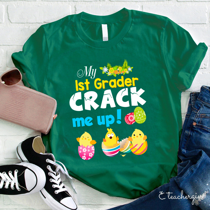 Personalized My Graders Crack Me Up Teacher T-Shirt