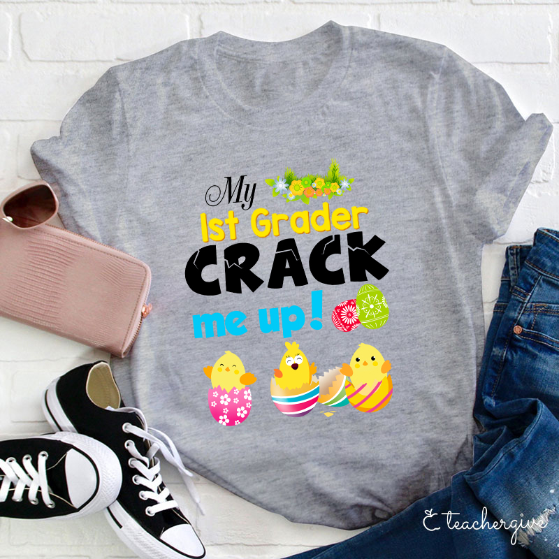 Personalized My Graders Crack Me Up Teacher T-Shirt