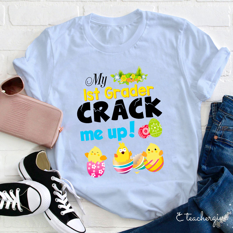 Personalized My Graders Crack Me Up Teacher T-Shirt