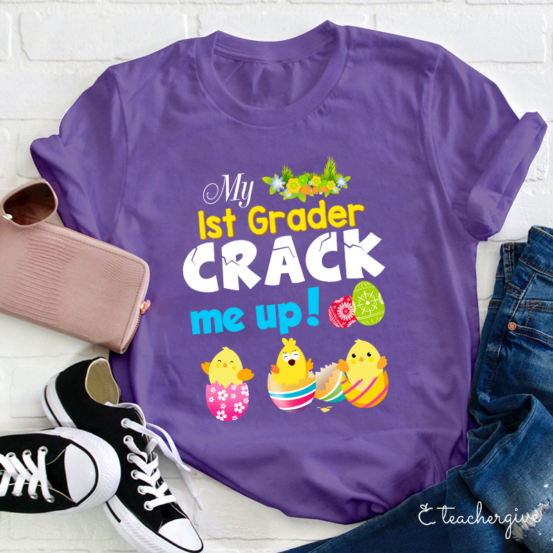 Personalized My Graders Crack Me Up Teacher T-Shirt