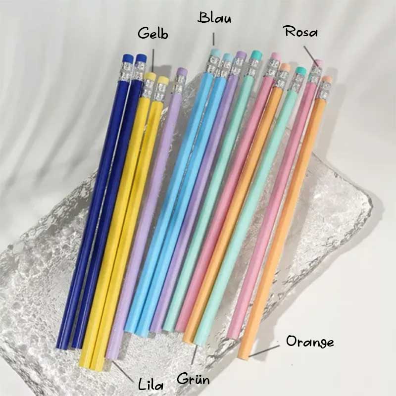 Personalisiert Bunt verschiedene Farben Bleistifte