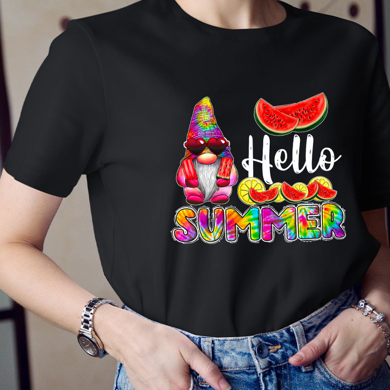 Hello Summer Cute Little Image T-Shirt