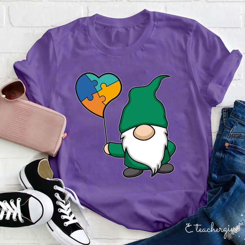 SLP Balloon Gnome Teacher T-Shirt