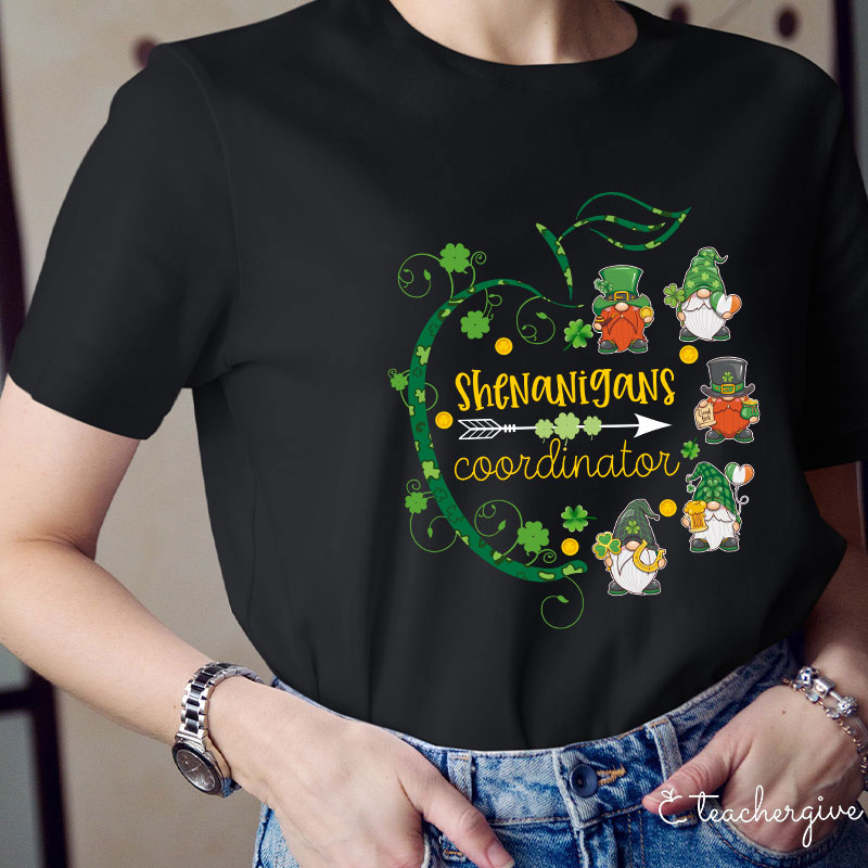 Shenanigans Coordinator Teacher T-Shirt