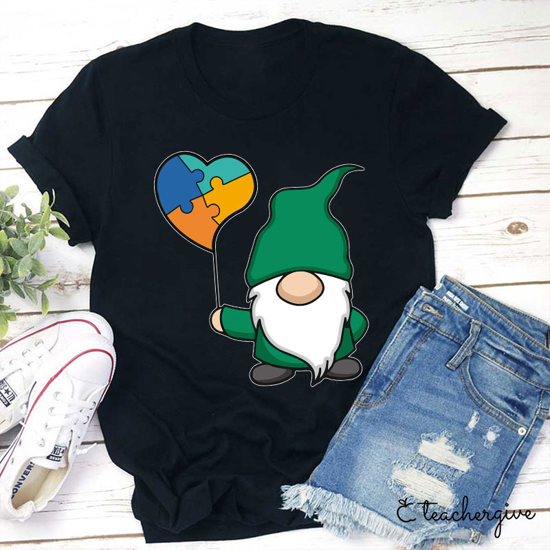 SLP Balloon Gnome Teacher T-Shirt