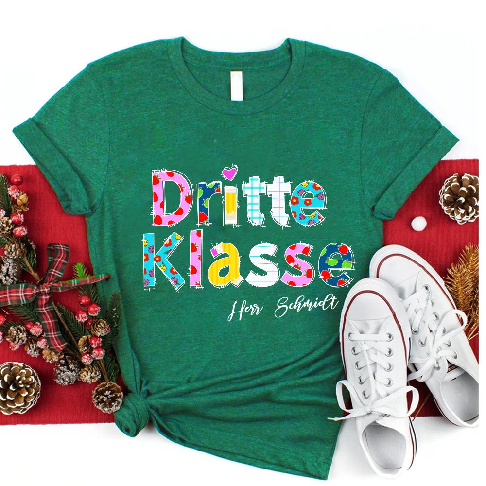 Personalisiertes Klasse T-Shirt