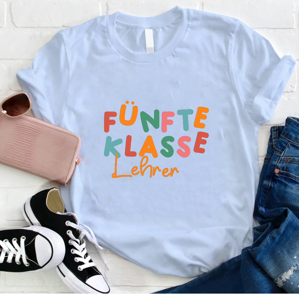Ich Bin Lehrer Personalisiertes Lehrer T-Shirt