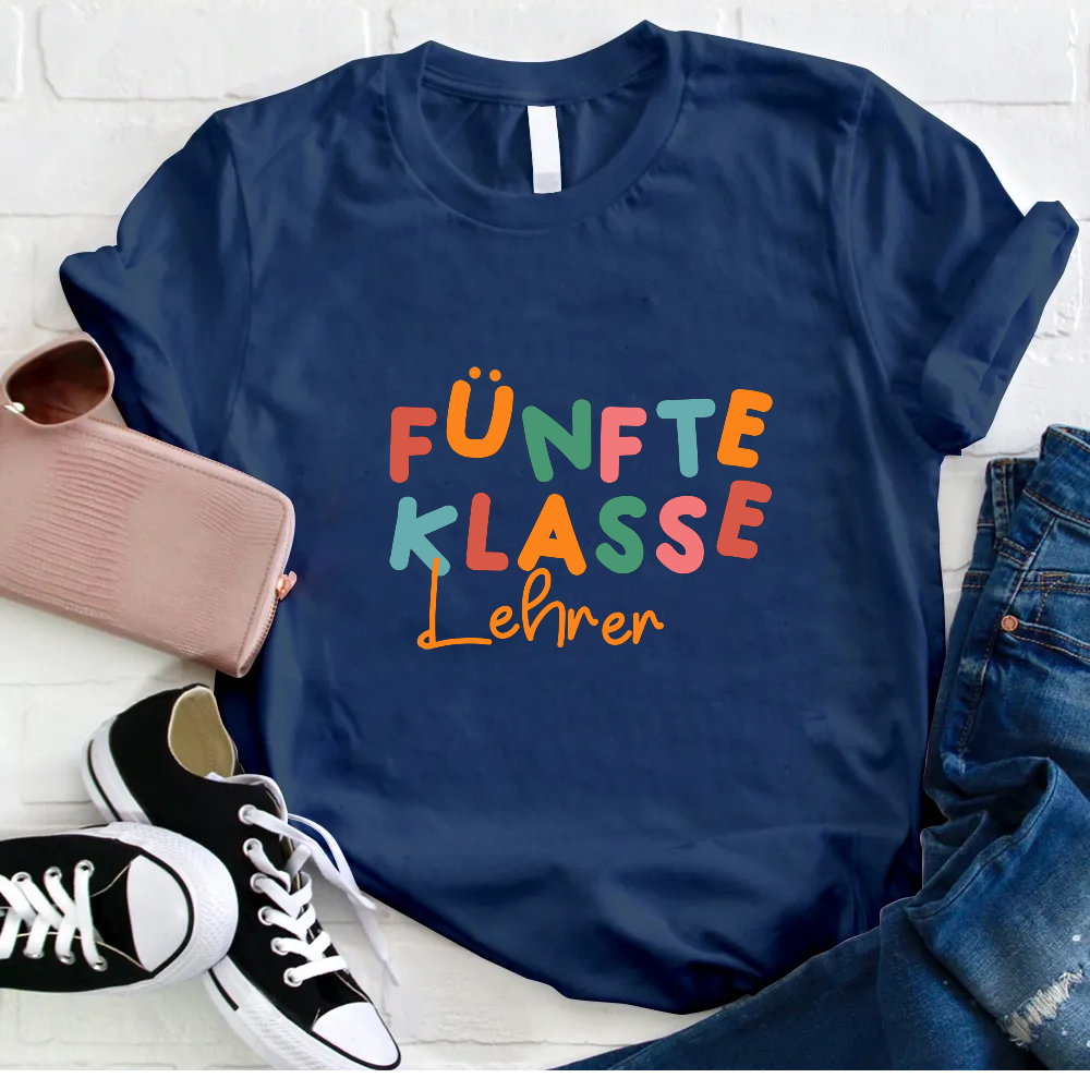 Ich Bin Lehrer Personalisiertes Lehrer T-Shirt