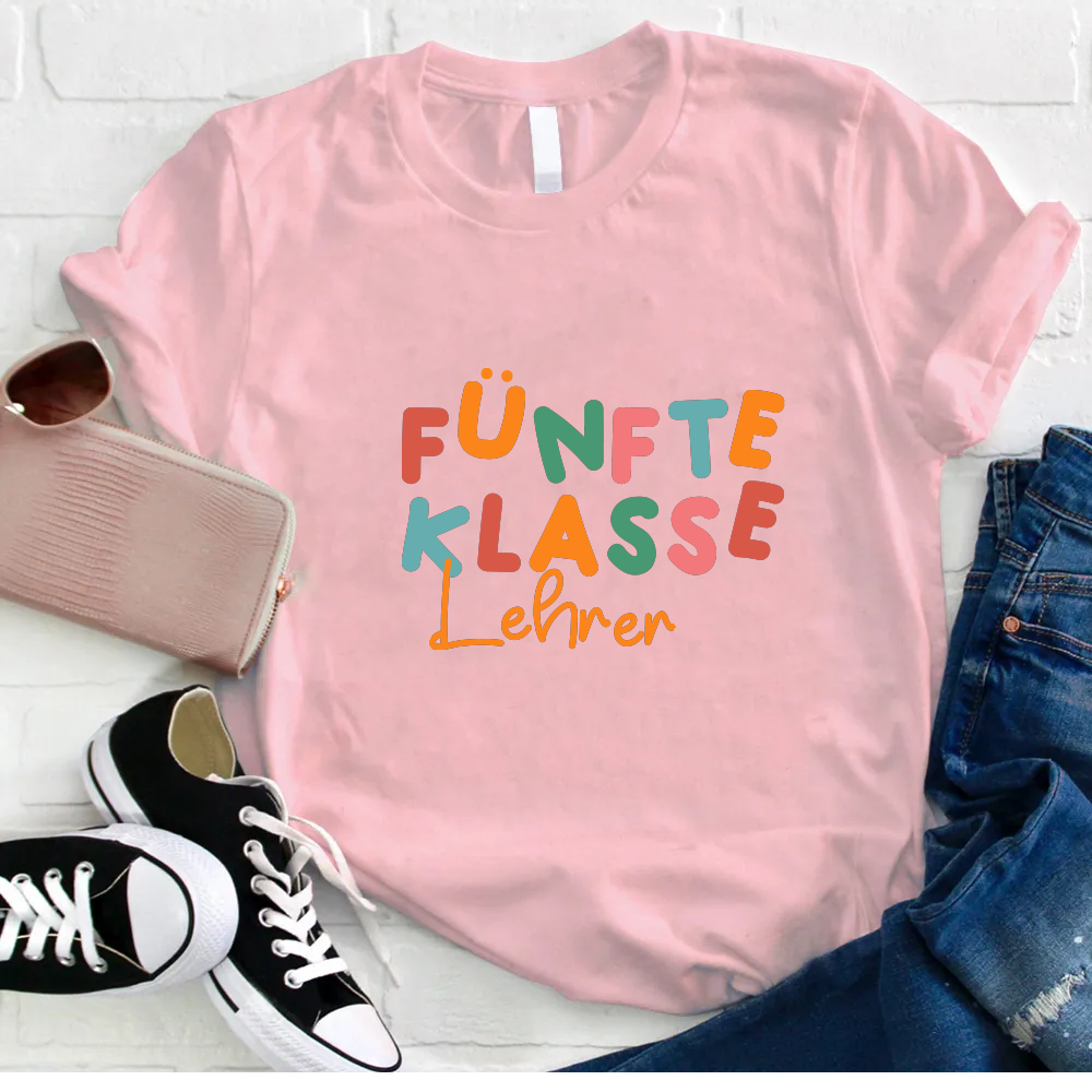 Ich Bin Lehrer Personalisiertes Lehrer T-Shirt