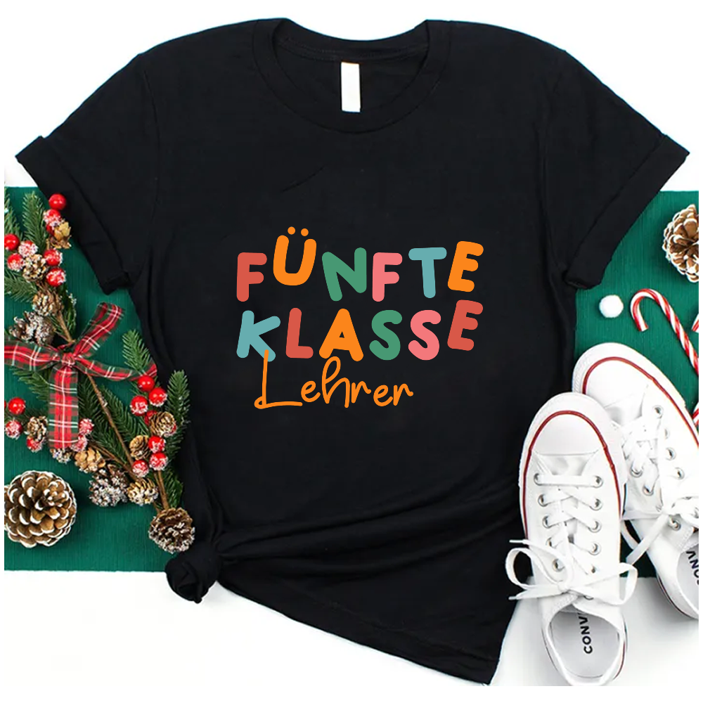 Ich Bin Lehrer Personalisiertes Lehrer T-Shirt